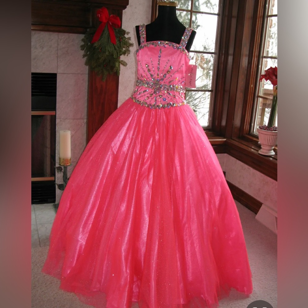 Beautiful Rachael Allen Little Angels Pageant Dress.